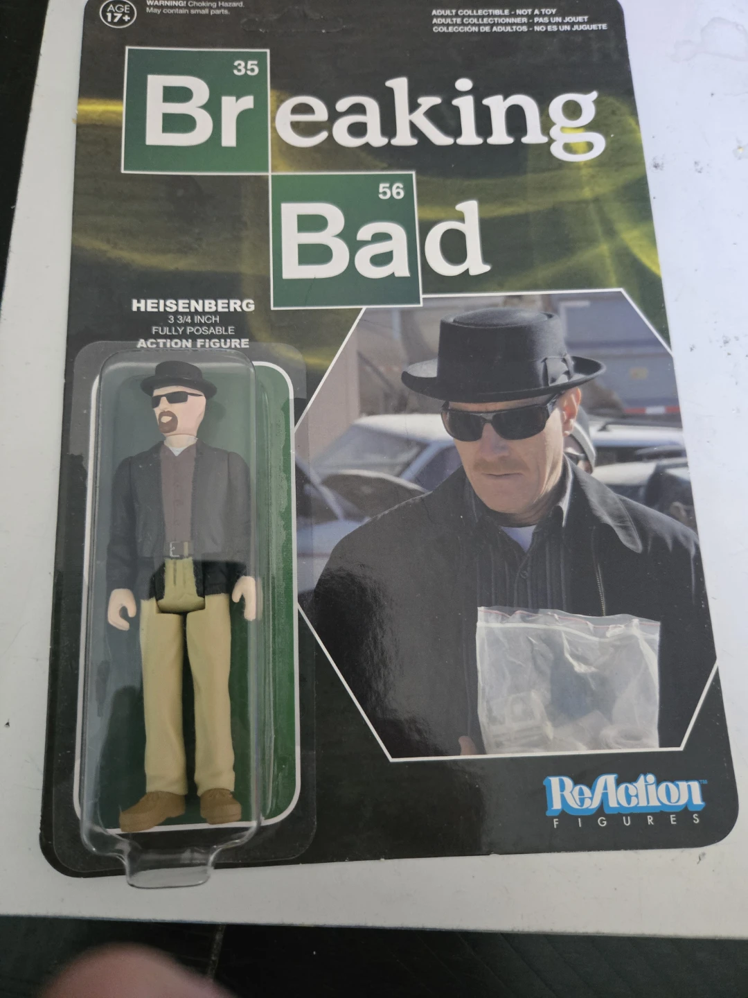 Breaking Bad Heisenberg ReAction Figure