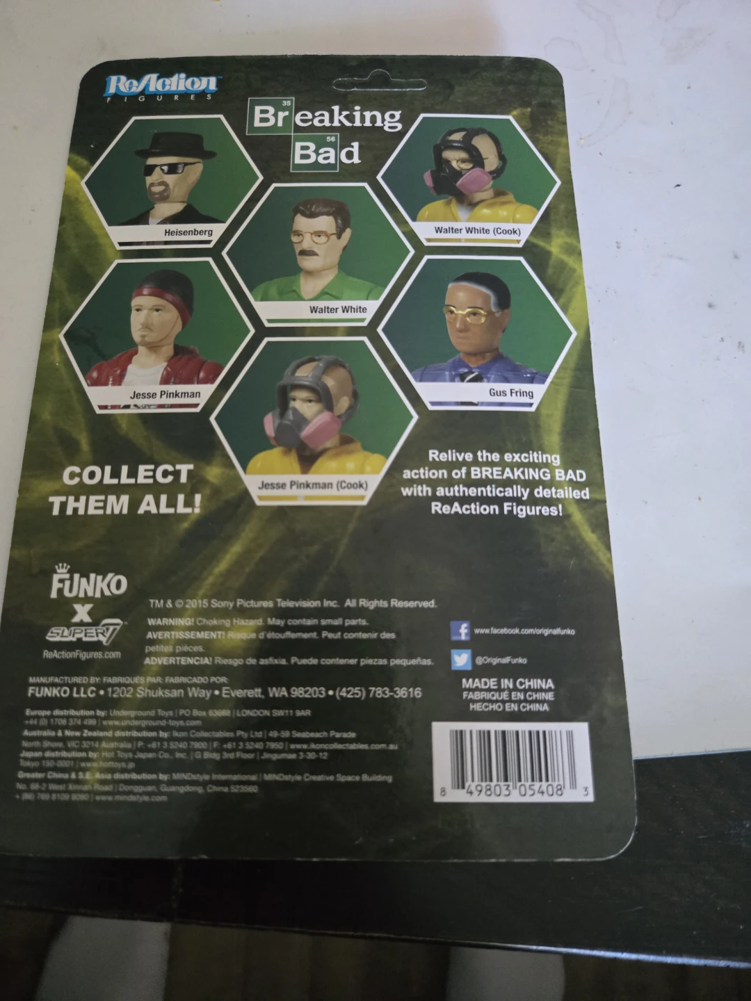 Breaking Bad Heisenberg ReAction Figure - photo 2