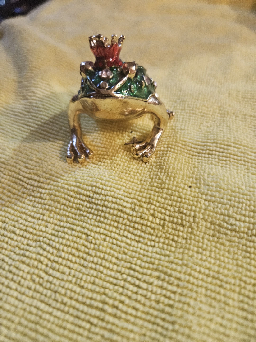Jeweled Frog Trinket Box - photo 2