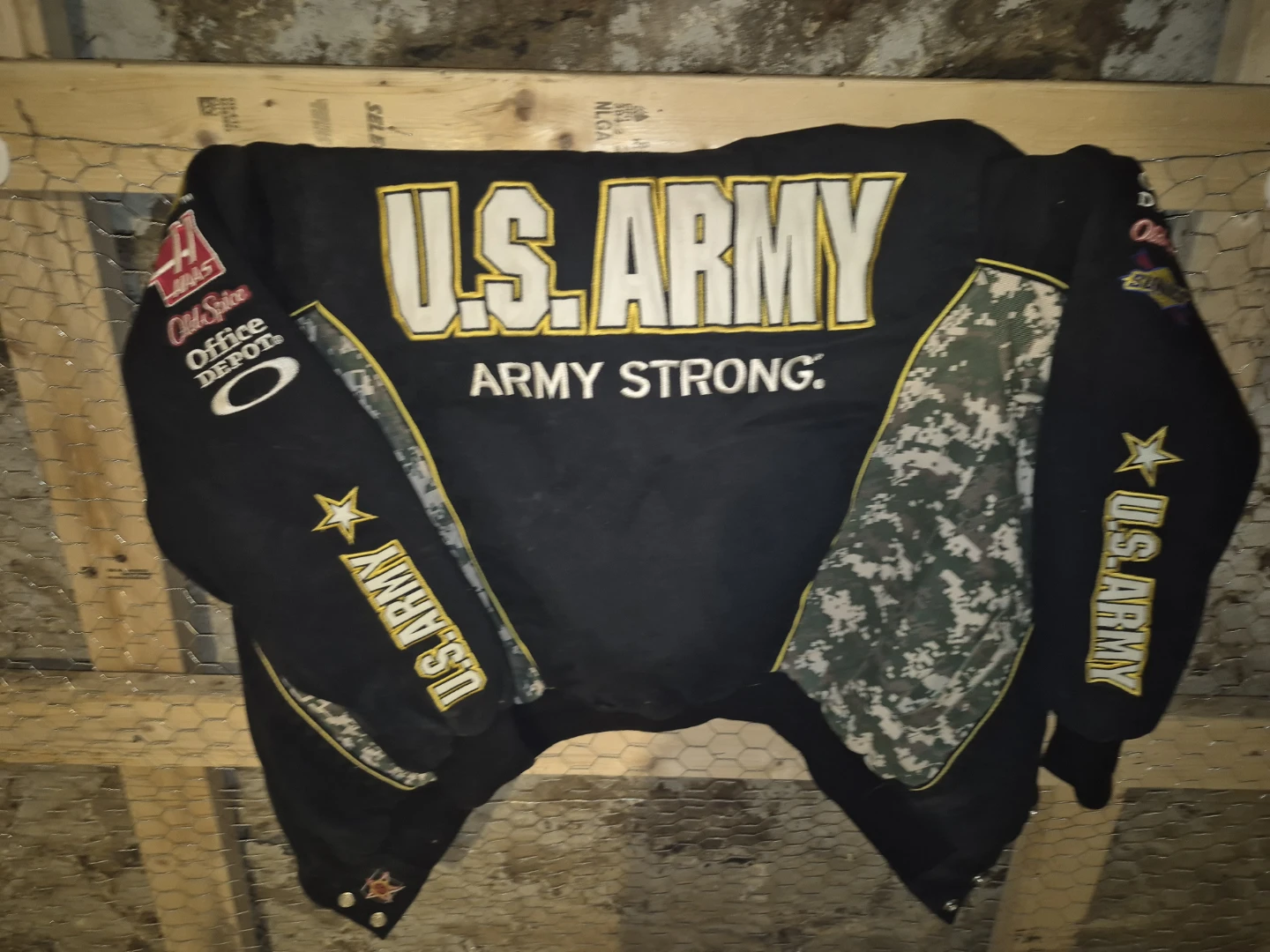 Nascar jacket  us army - photo 2