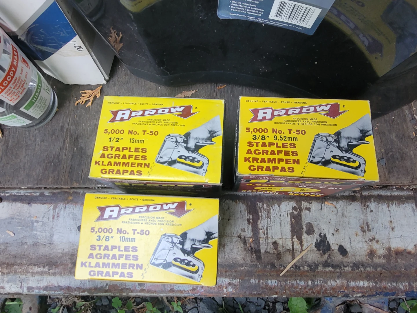 3 box of 5000 Arrow T-50 Staples 1/2" and 3/8" - photo 2