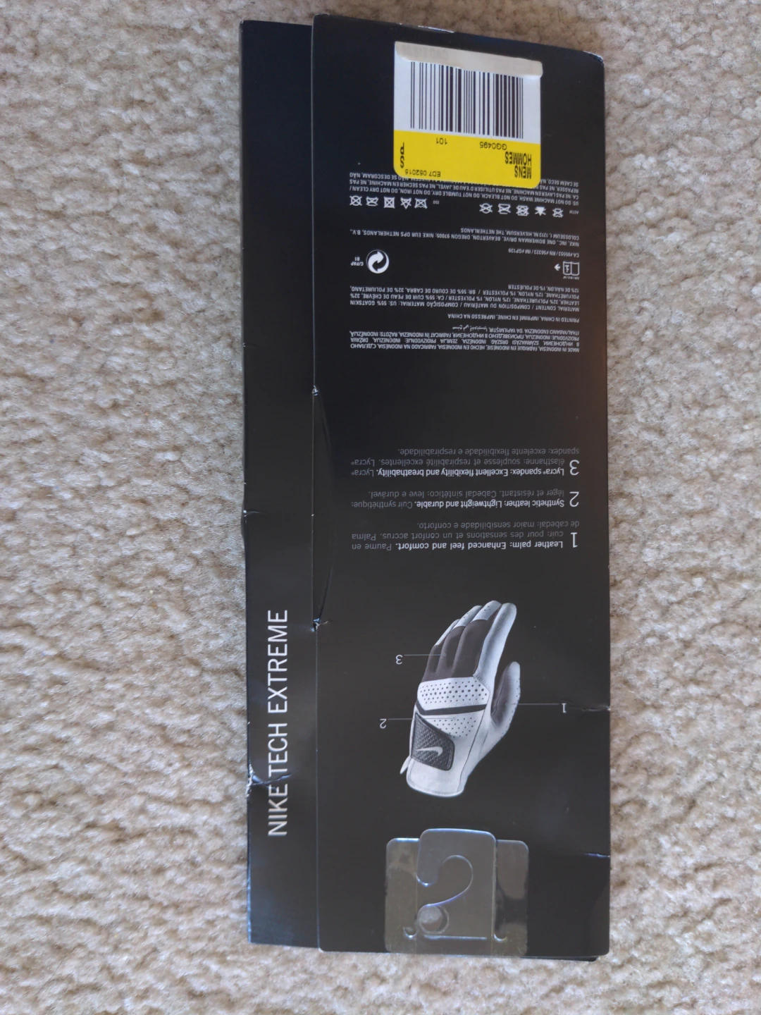 Nike Tech Extreme Golf Gloves Left Men's Size S - photo 2