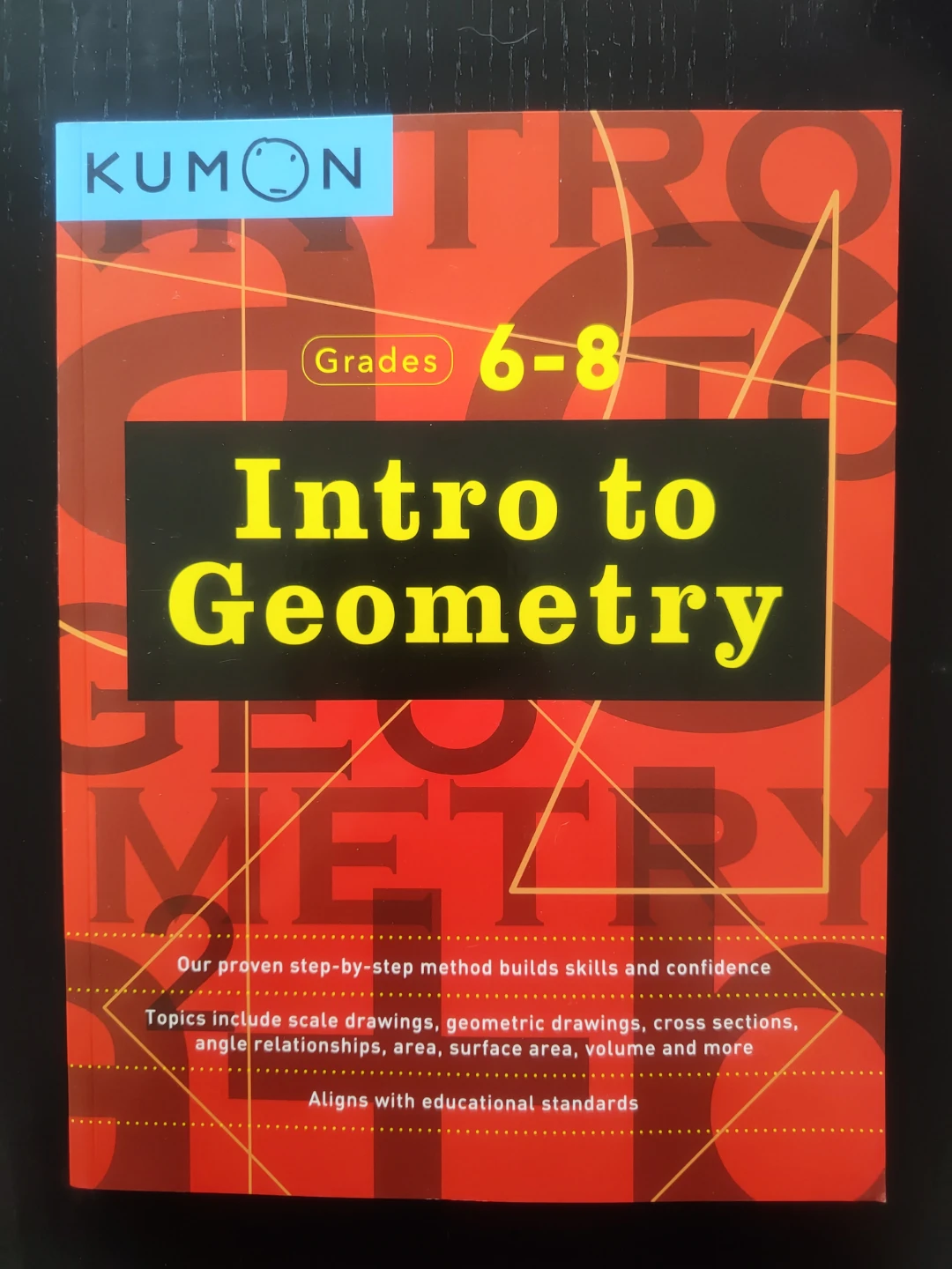 Kumon Intro to Geometry Workbook Grades 6-8