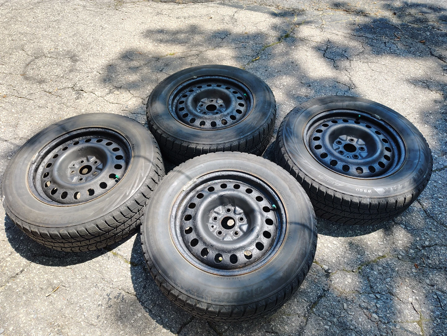 RAV4 winter tires Bridgestone brizzak ws80