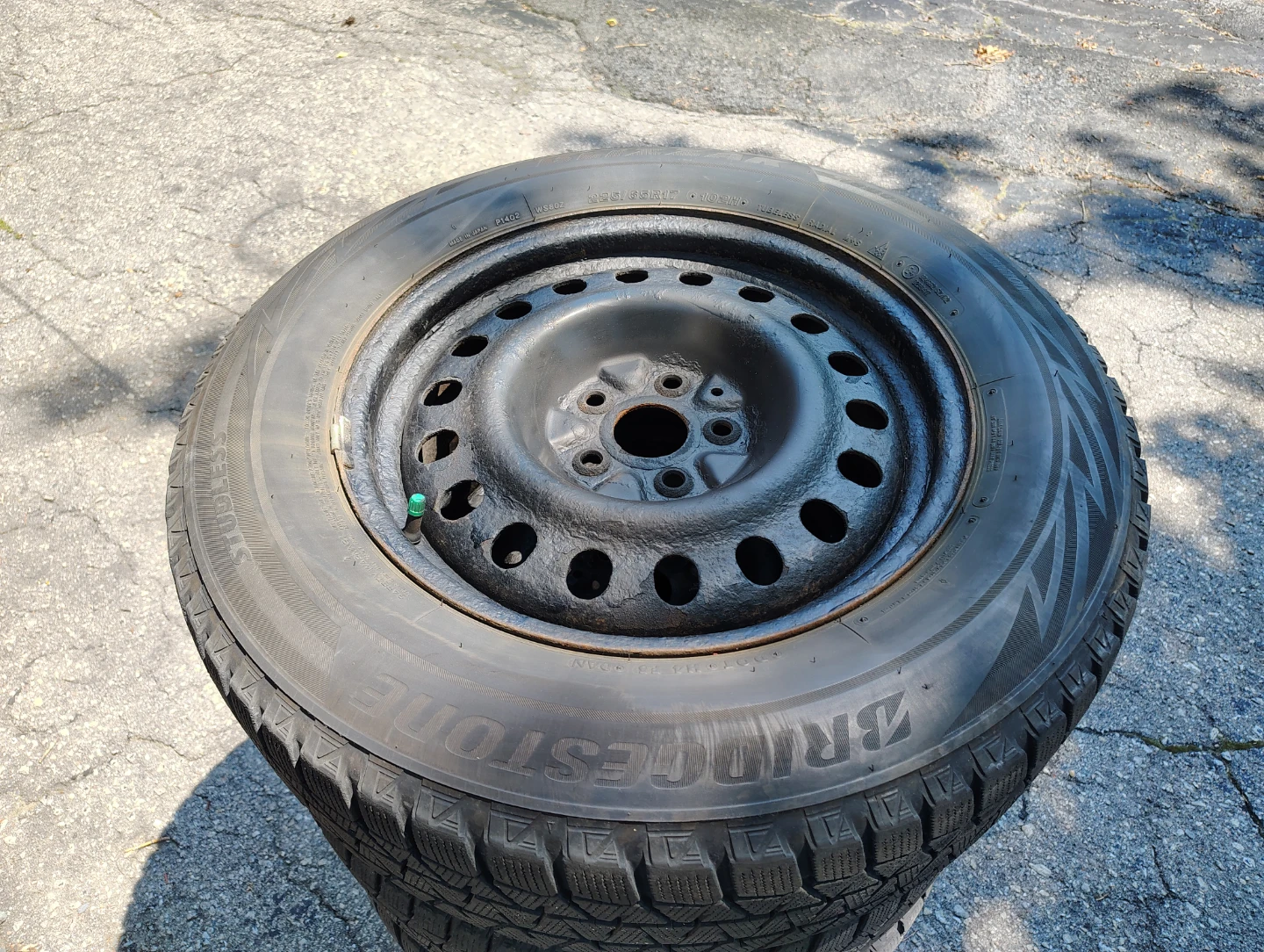 RAV4 winter tires Bridgestone brizzak ws80 - photo 3