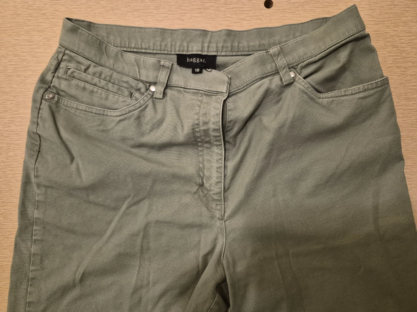 2 Haggar Petite Wide Legged Pants - Size 10 - photo 5