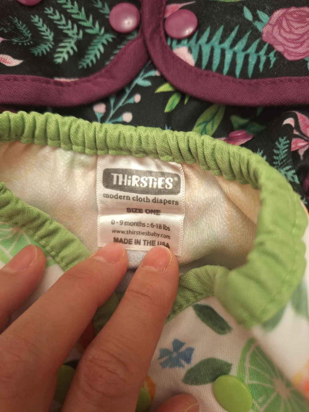 Cloth Diaper Bundle - Thirsties covers  & Inserts - photo 2