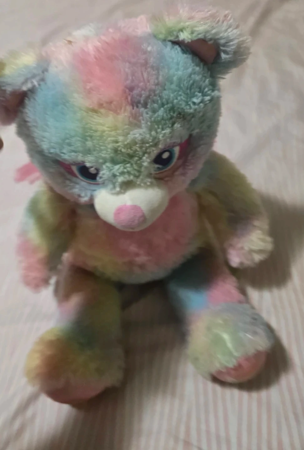 Build-A-Bear Rainbow Tie-Dye Teddy Bear Plush - photo 2