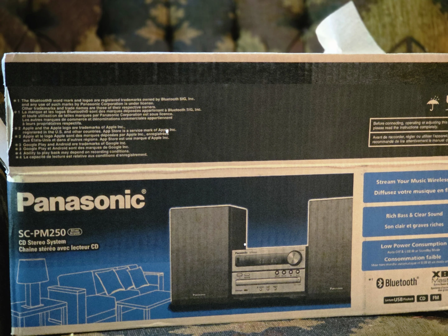 Panasonic SC-PM250 CD Stereo System