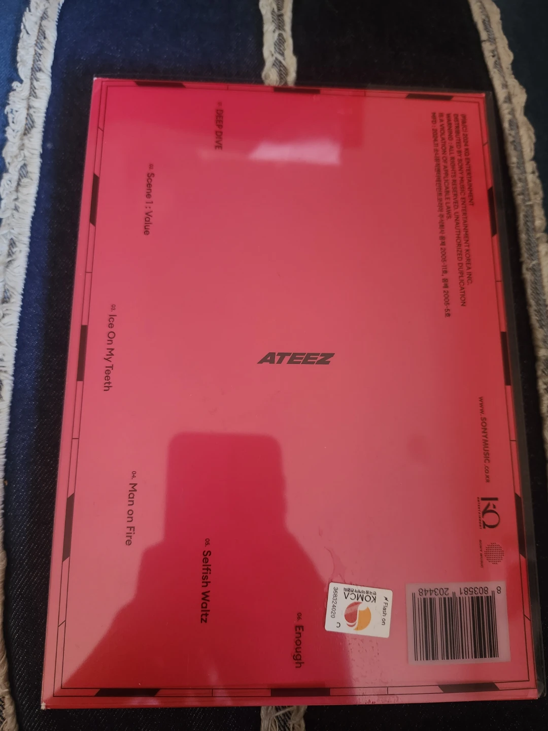 ATEEZ 11th Mini Album 'Golden Hour : Part.2' K-pop CD - photo 2