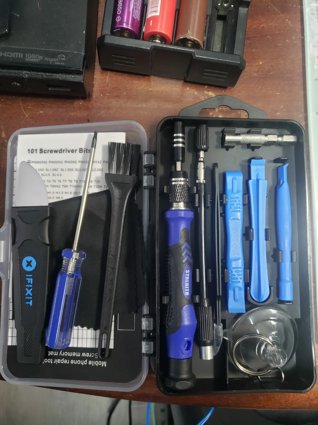 Electronics repair tool kit & extras - photo 2