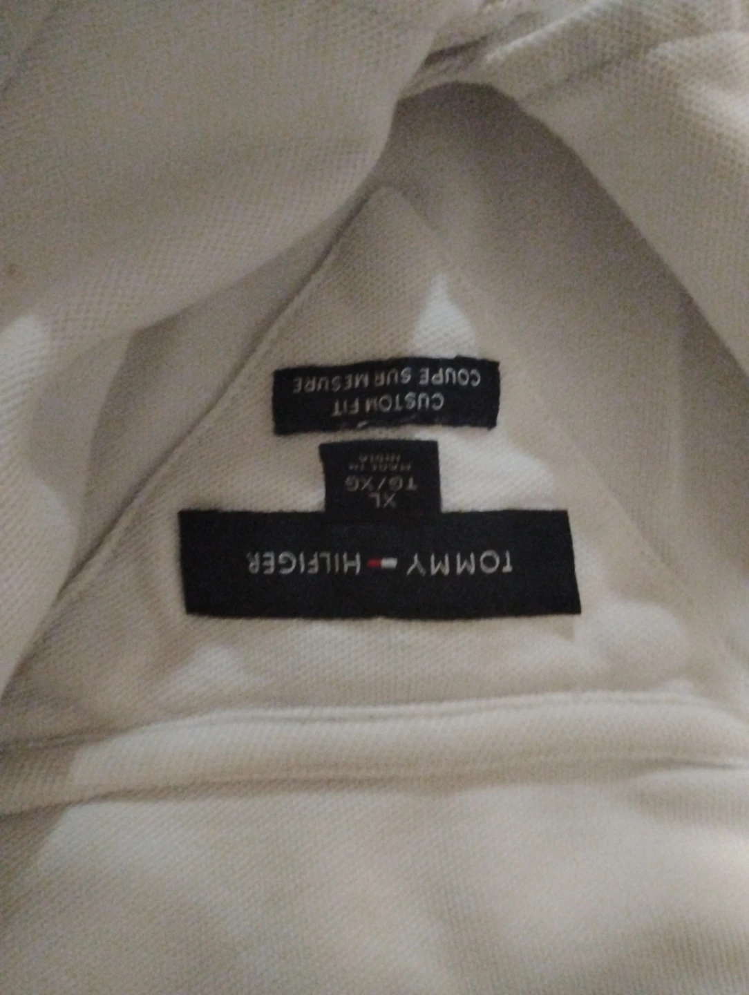 Tommy Hilfiger Custom Fit Polo Shirt - XL - White - photo 2