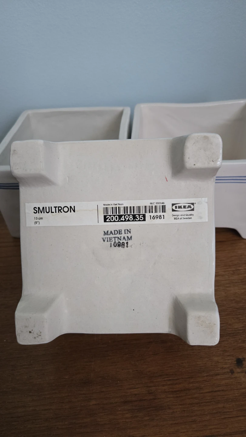 Rare Agneta Livjin -IKEA SMULTRON Planters (price per planter) - photo 4