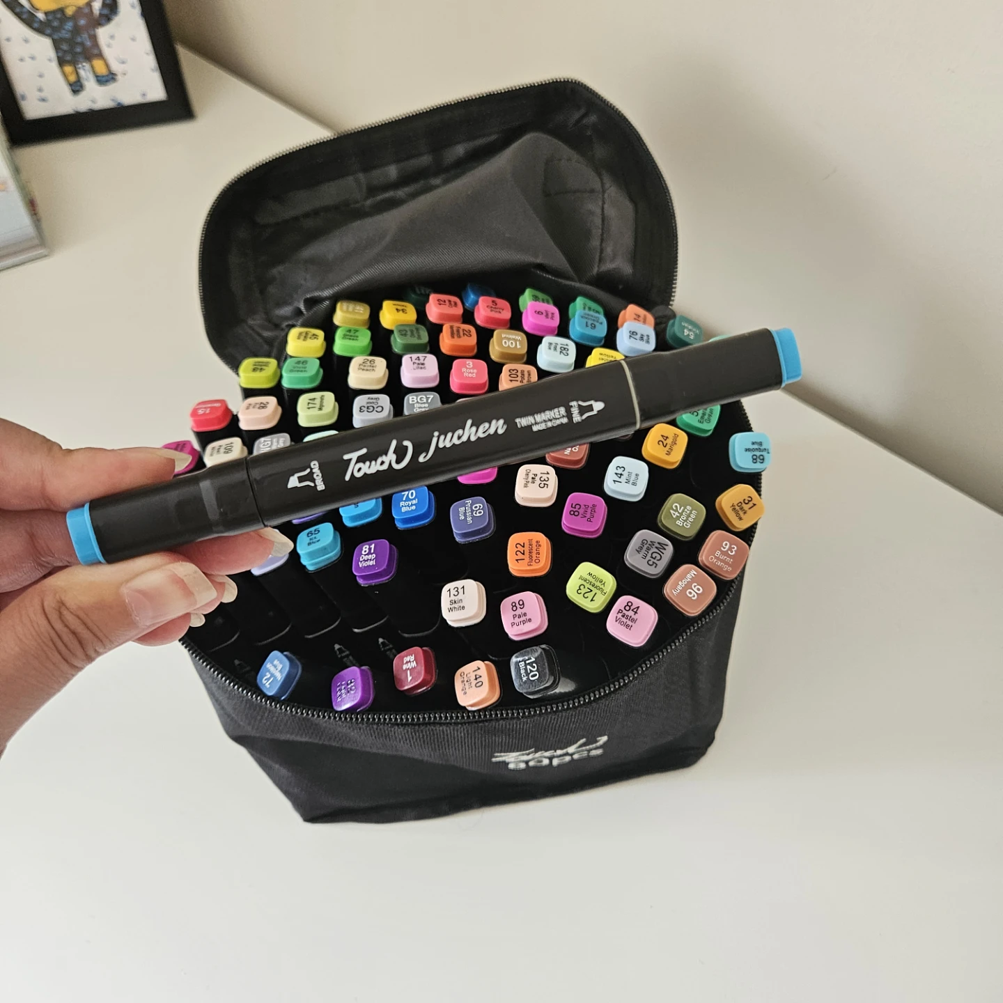Brand New Art Supplies, Multi-functional Marker Pen Set - 80 pcs