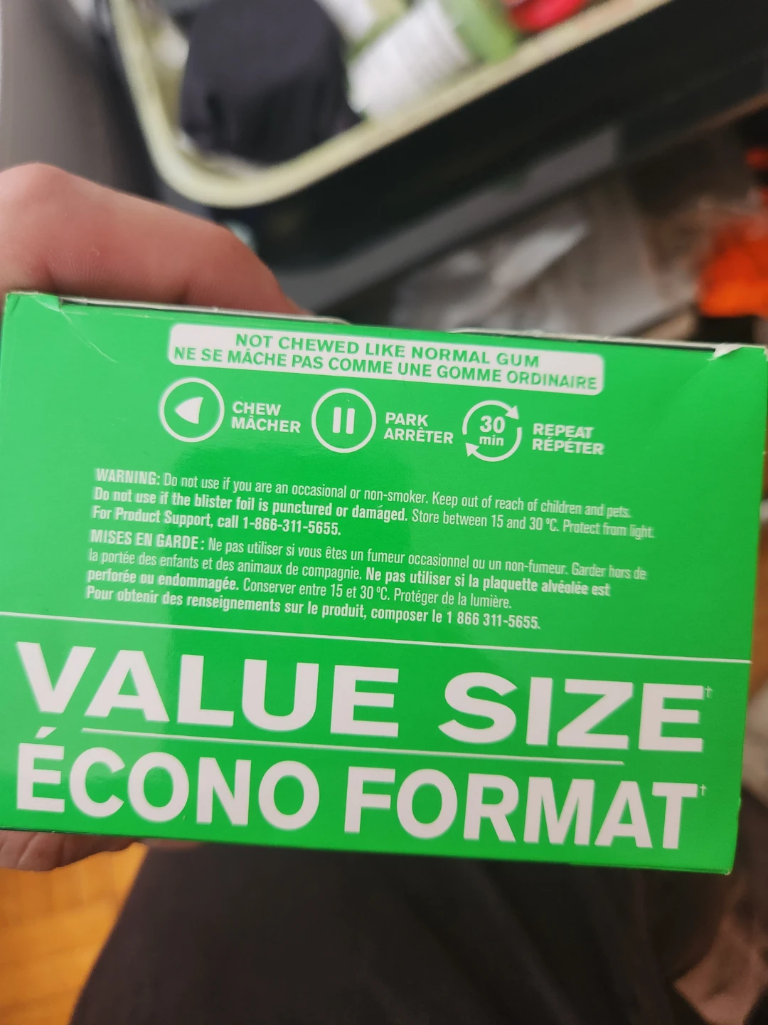 Nicorette Gum, Spearmint, 210 pieces - photo 2