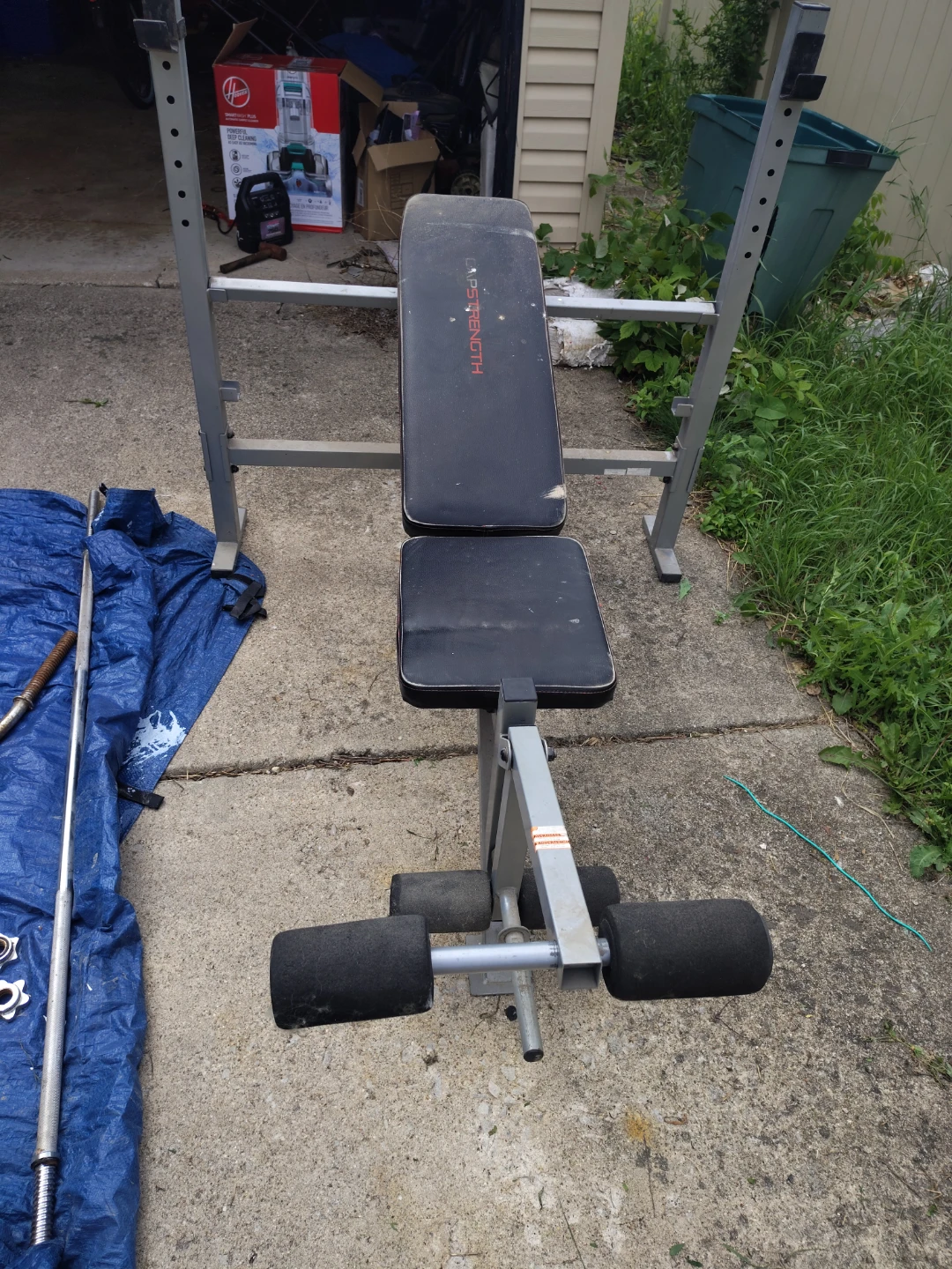 Weight Bench and Weight Plates Set - photo 2