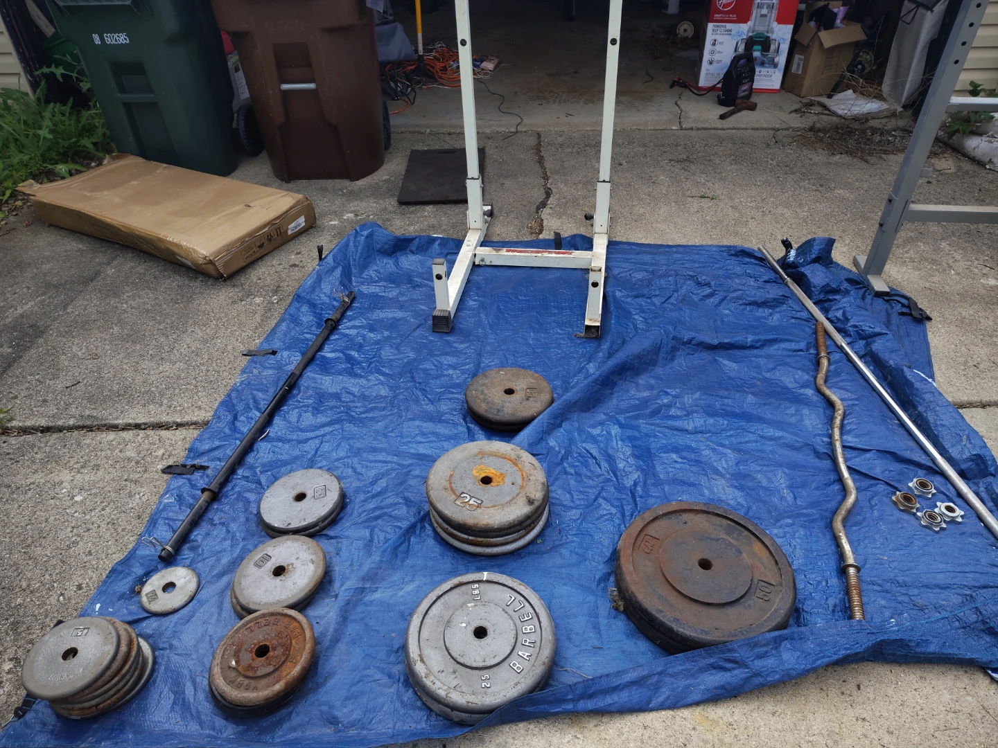 Weight Bench and Weight Plates Set - photo 3
