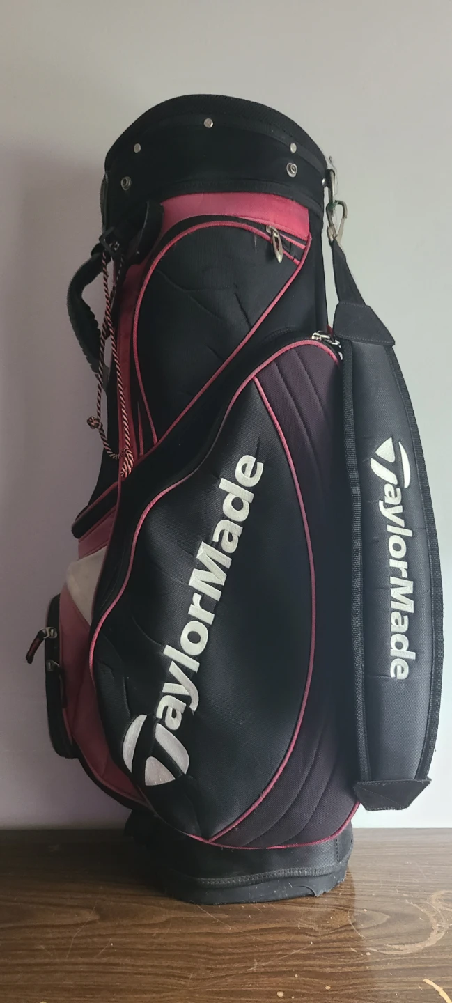 TaylorMade Golf Bag Micro Lite B Multi-section Black/Pink/White