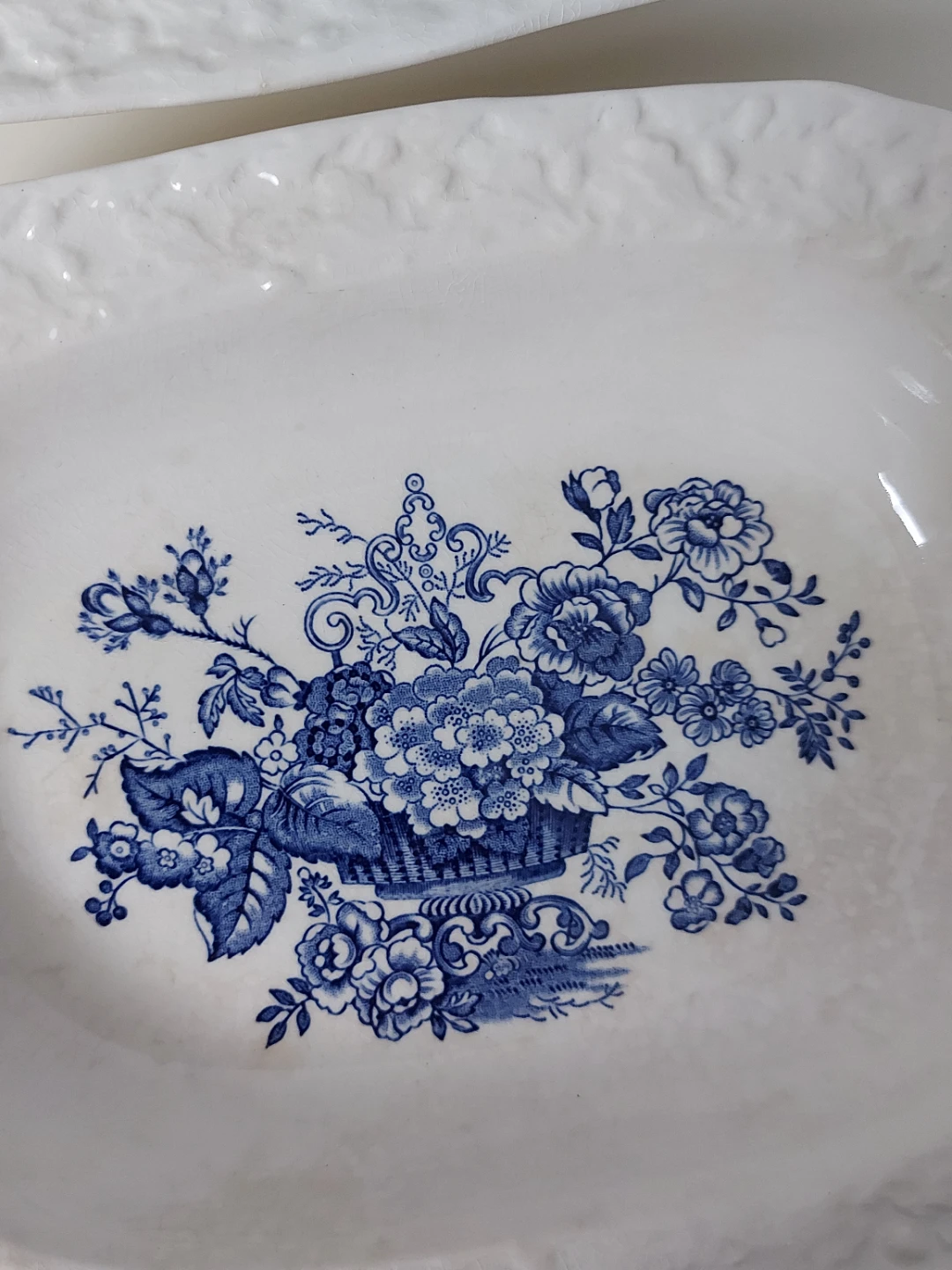 2 Vintage Mason's Ascot on Oak Patent Ironstone Platter - photo 4
