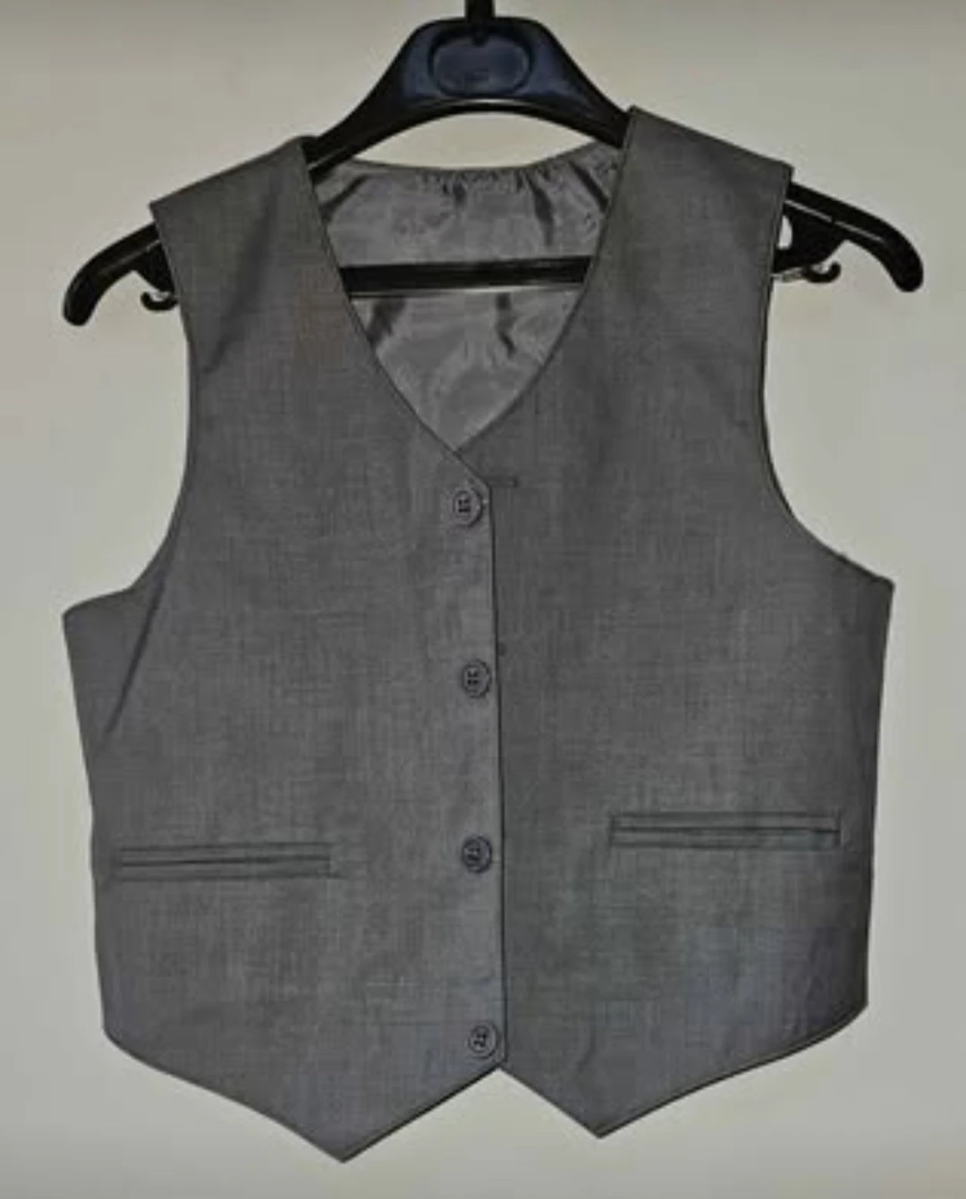 Brand new boys Grey Suit Vest, Jacket, Shirt, pant & Tie Set - photo 4
