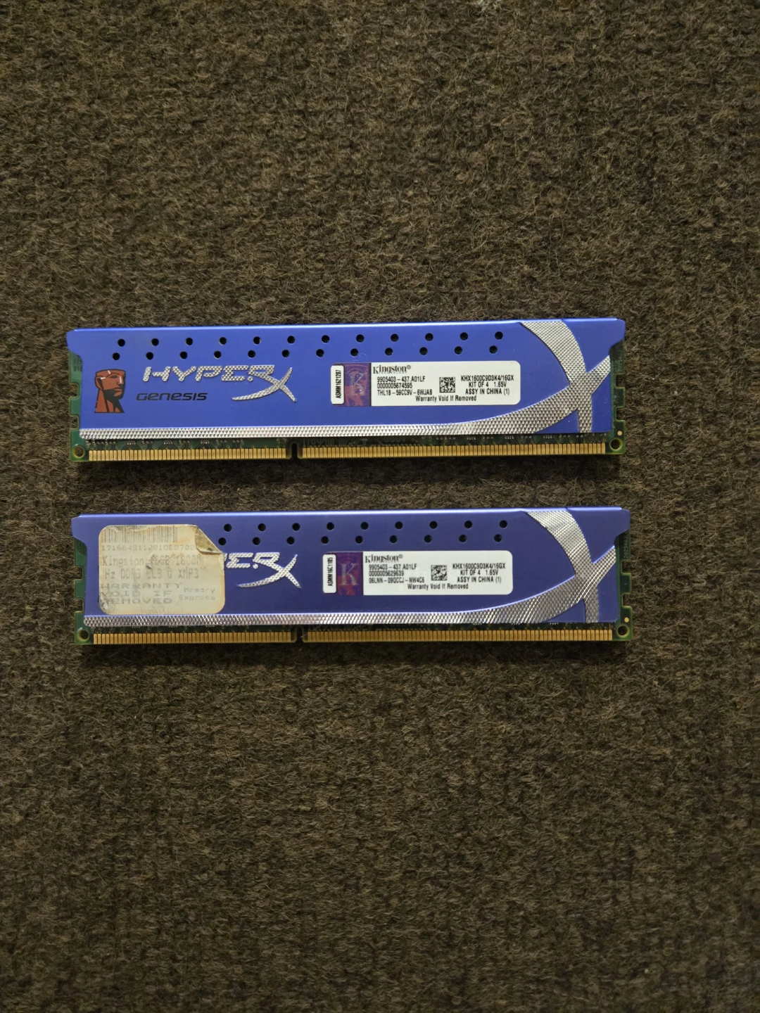 Kingston HyperX Genesis DDR3 RAM Sticks (2x)