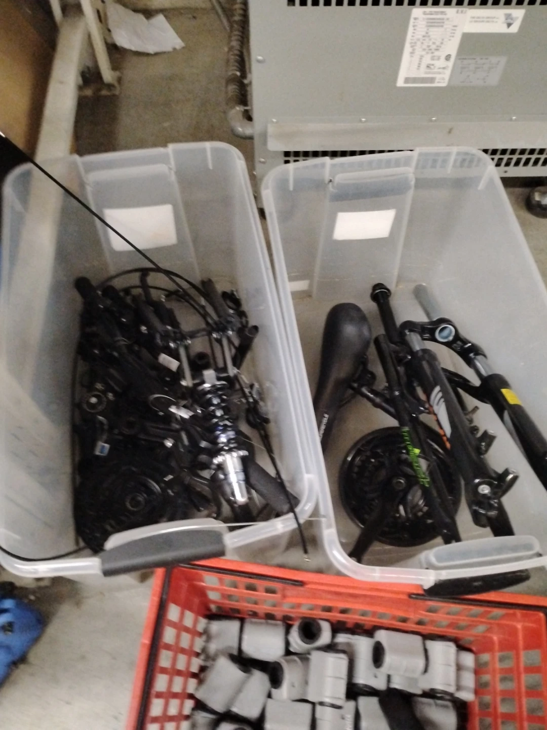 Mixed Bicycle Parts Lot