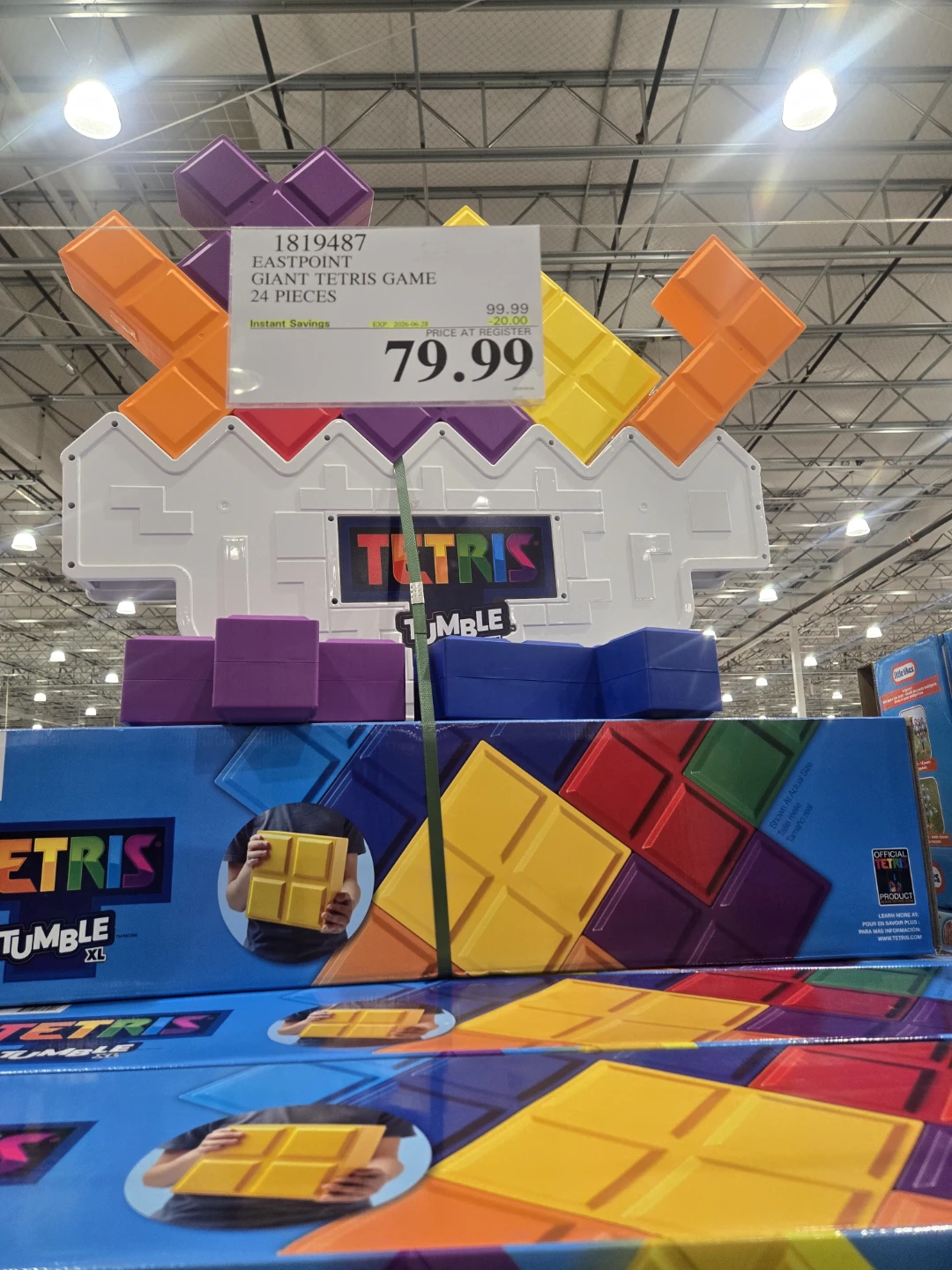 Tetris Tumble XL Game - 24 Pieces - photo 2