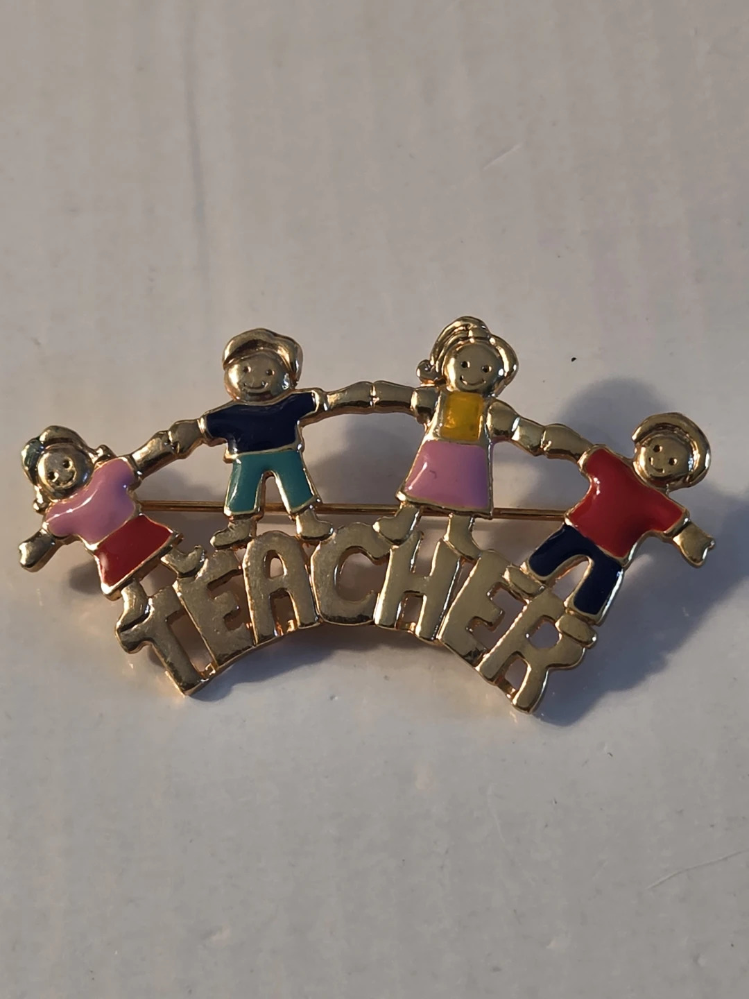 Teacher and Children Brooch Set - photo 4