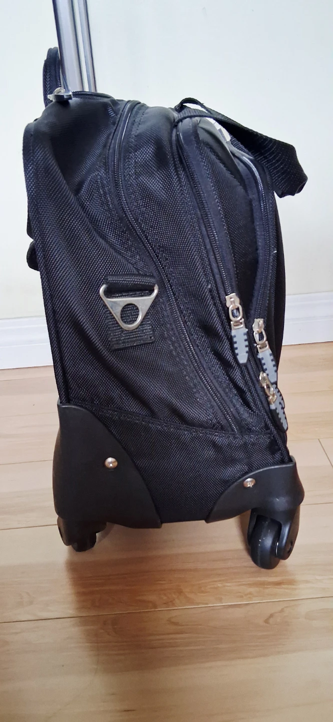 Delsey Black Wheeled Carry-On Luggage - photo 3