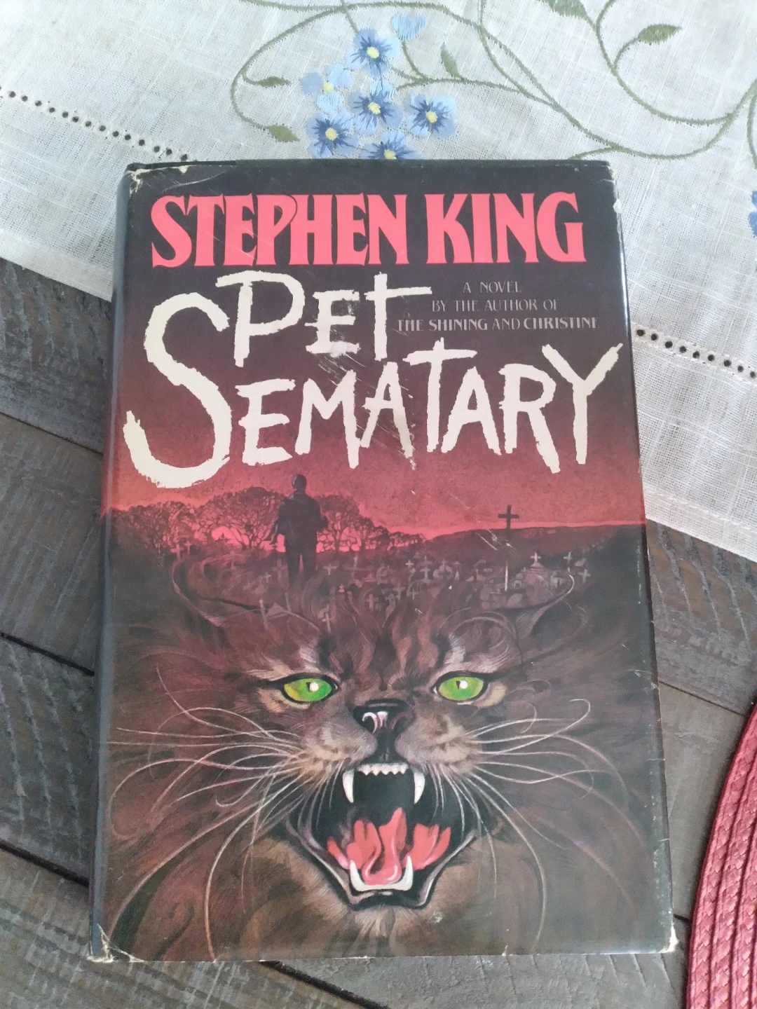 Stephen King Pet Sematary Book