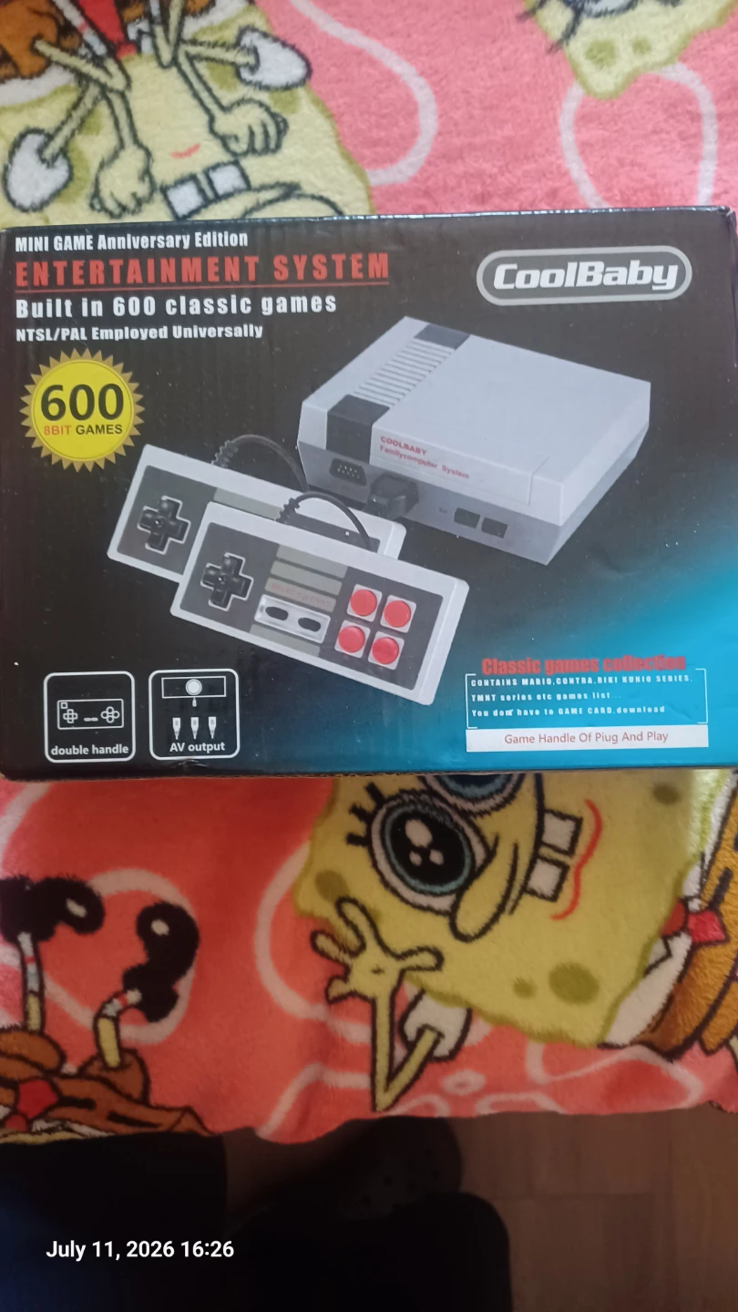 CoolBaby Entertainment System with 600 Classic Games - photo 2