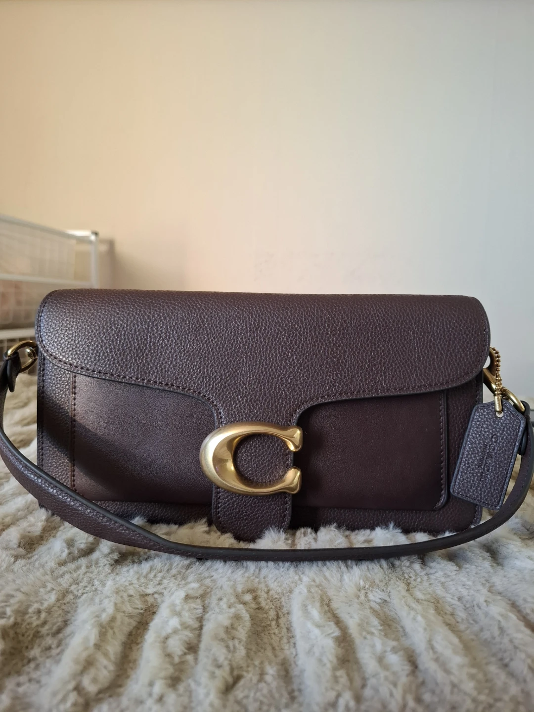 Coach Tabby Shoulder Bag 26 in Dark Brown