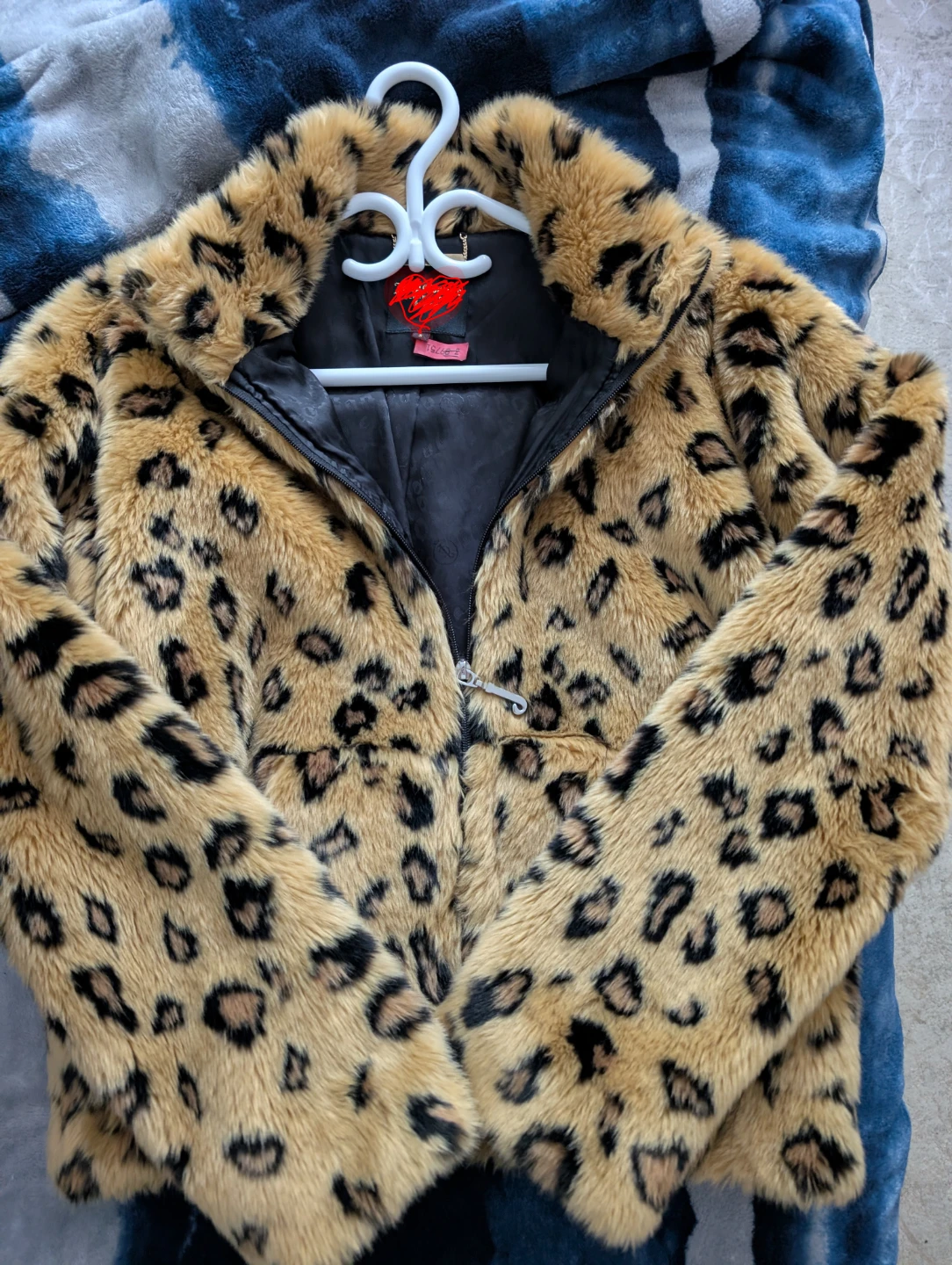 Juicy couture Leopard Print Faux Fur Jacket - photo 2