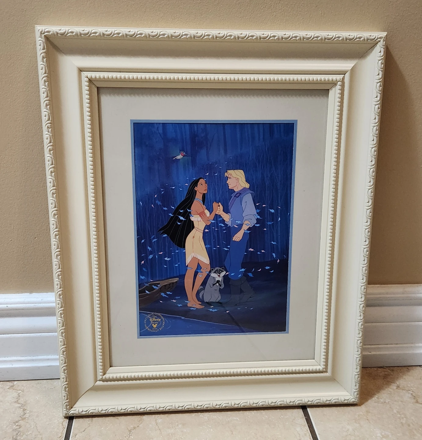 Disney's Pocahontas Exclusive Commemorative Lithograph 1995