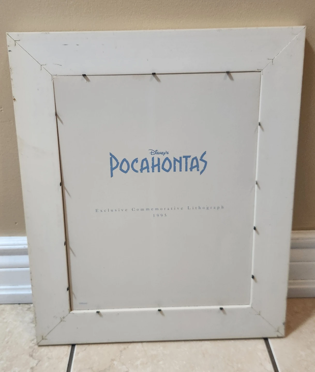 Disney's Pocahontas Exclusive Commemorative Lithograph 1995 - photo 5