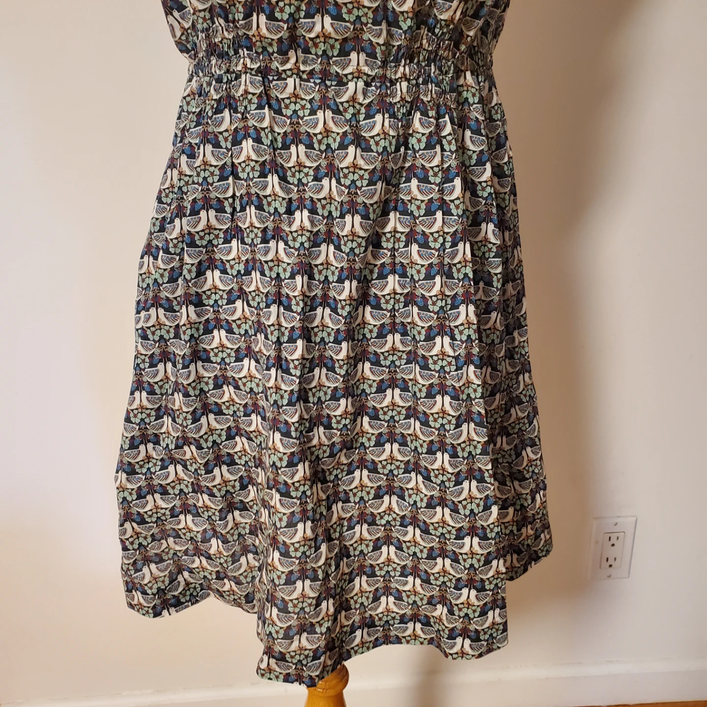 Bird Print Dress - photo 2