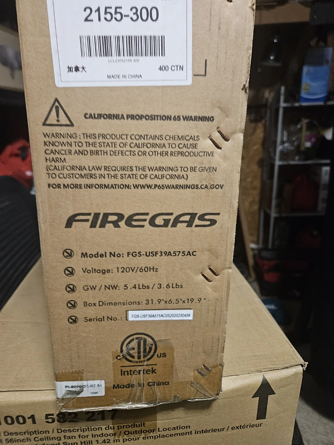 FIREGAS Range Hood FGS-USF39A575AC - photo 2