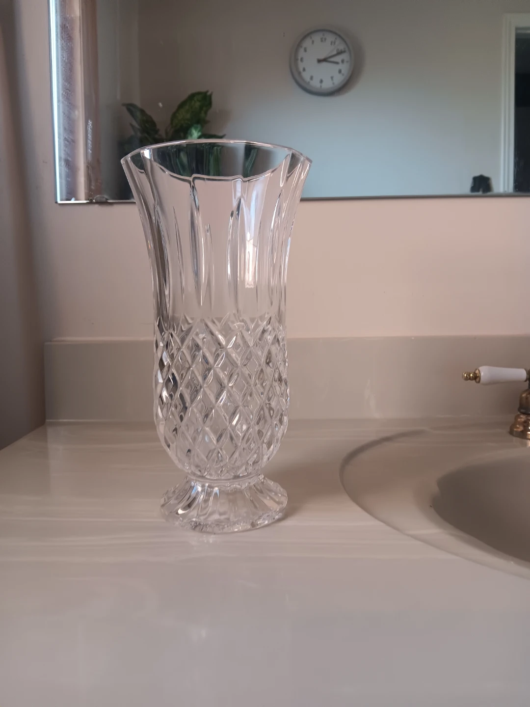 Crystal Glass Vase