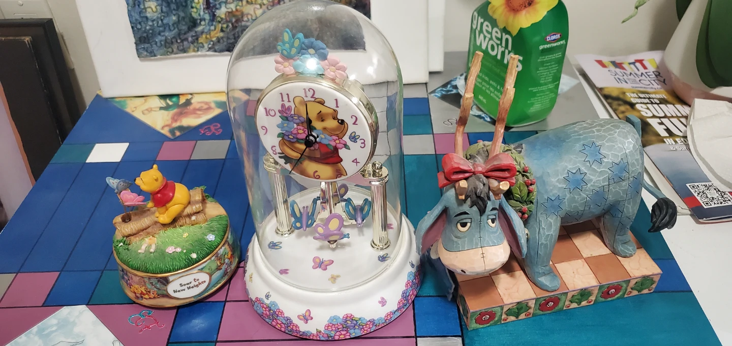 Winnie the Pooh & Friends Figurines and Clock - photo 3