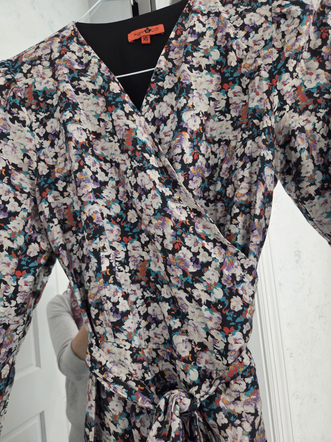 Kepler & Chloe Floral Wrap Dress XS - photo 2