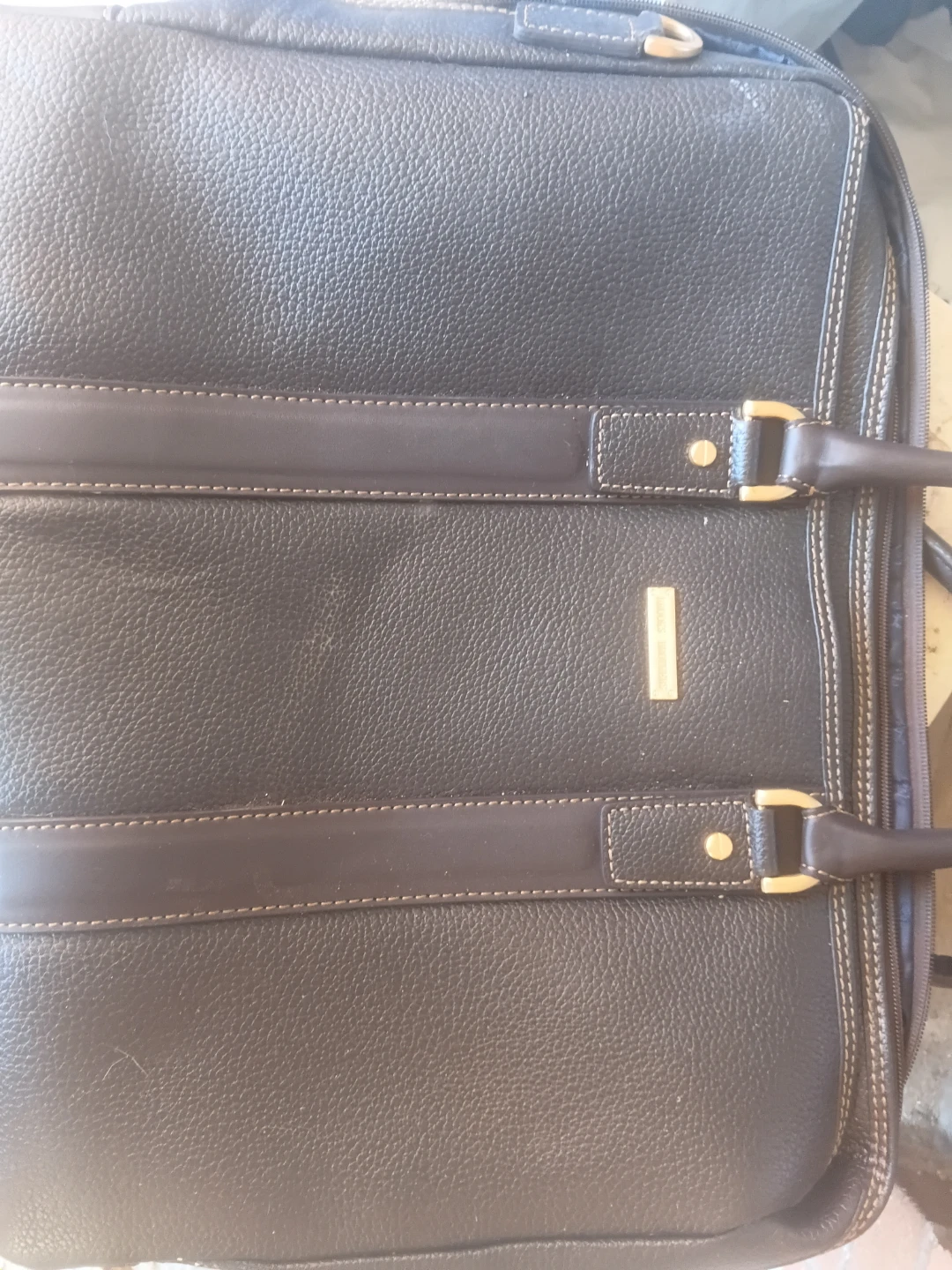 Brown Leather Briefcase