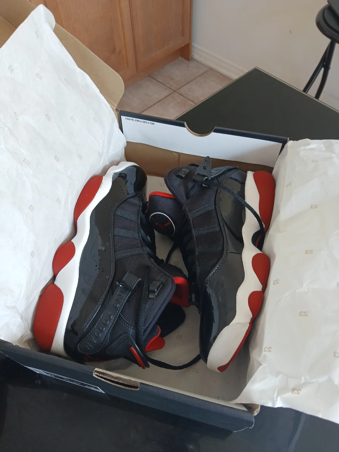 Jordan 6 Rings (Bred)