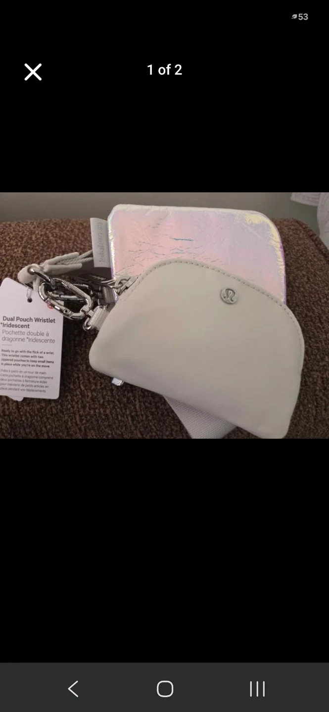 Lululemon Dual Pouch Wristlet - photo 2