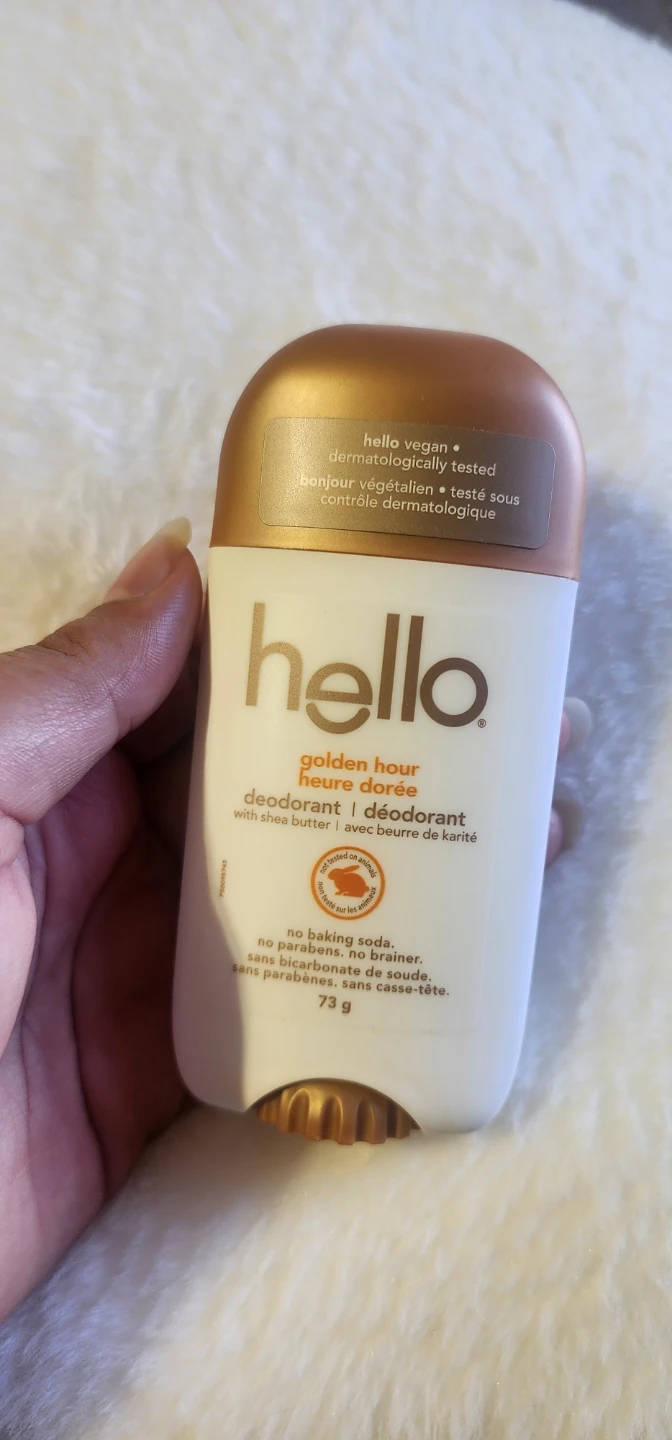 Hello Golden Hour Deodorant with Shea Butter - 73g