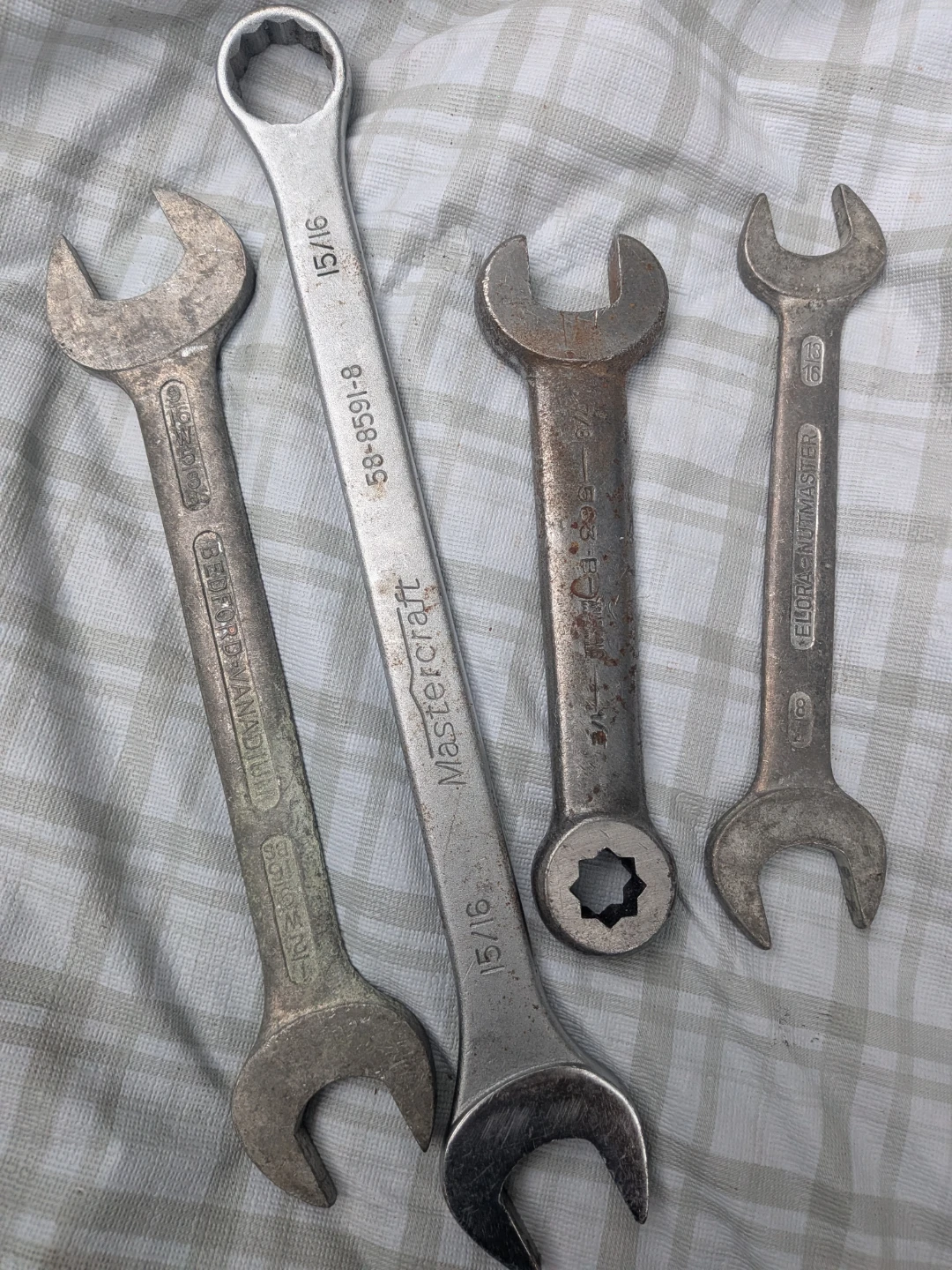 Assorted Vintage Wrenches - Mastercraft, Bedford, Elora - photo 3