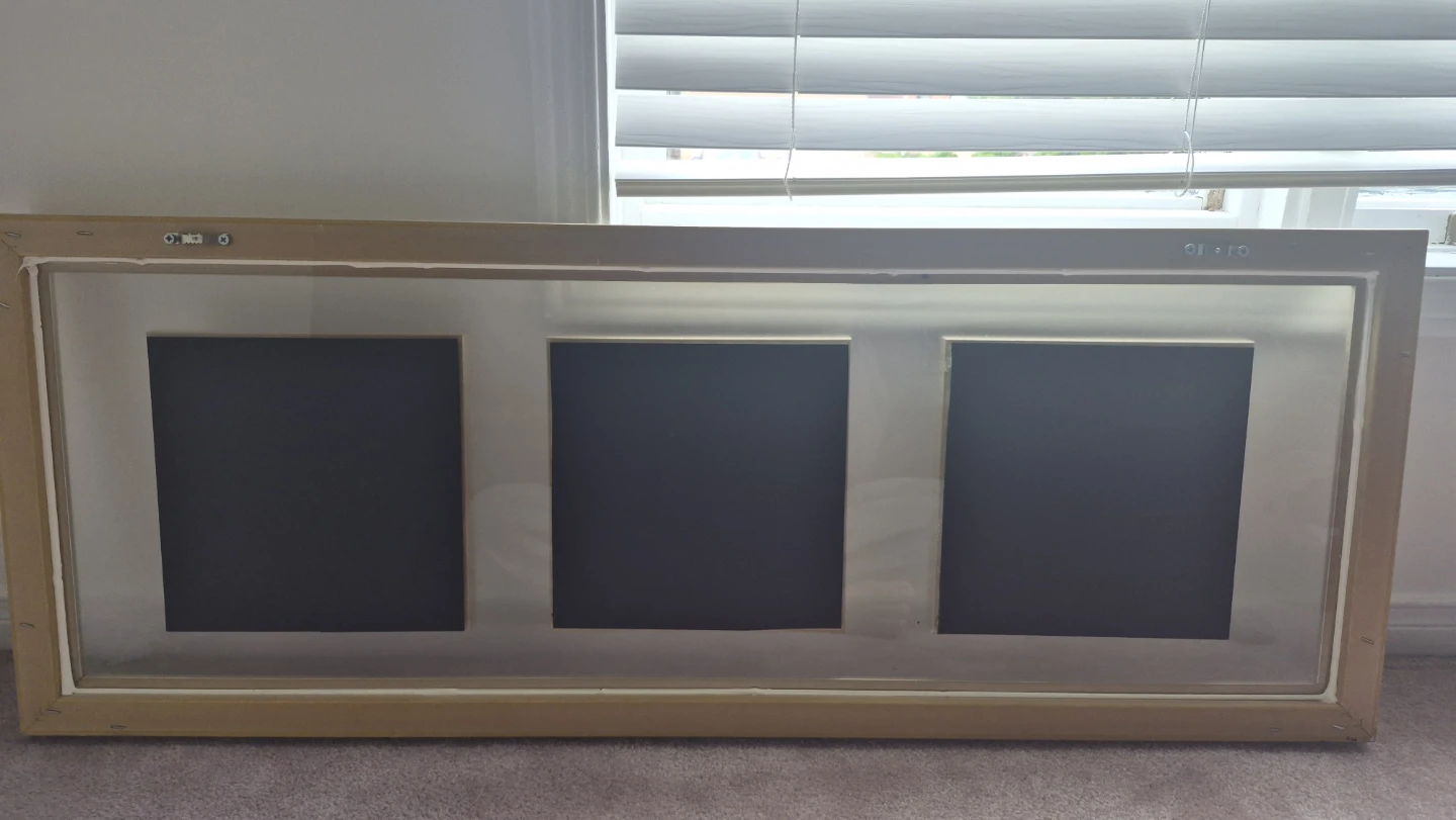 Framed Painted Flowers Wall Art - photo 2