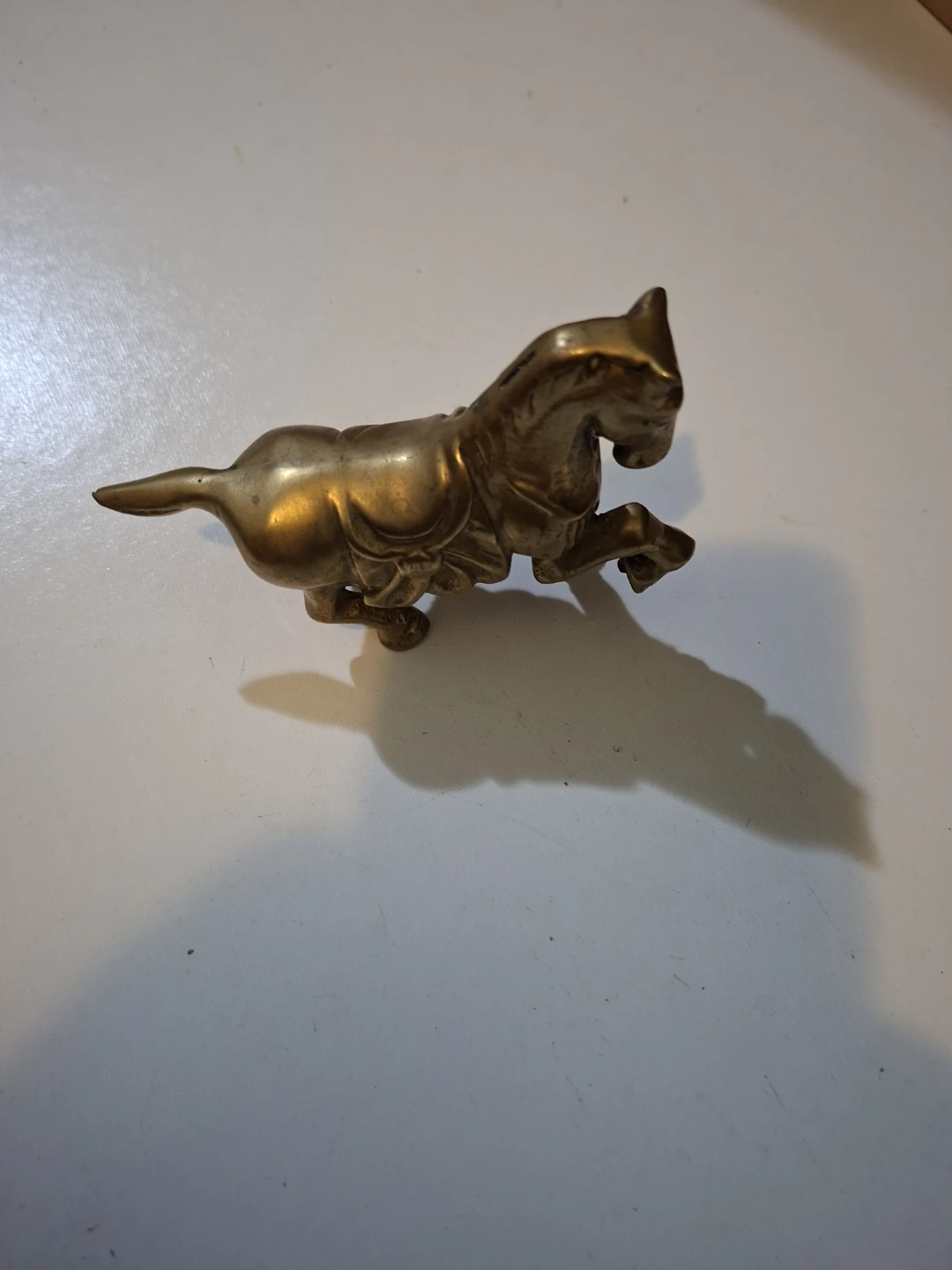 Brass Horse Figurine - photo 2