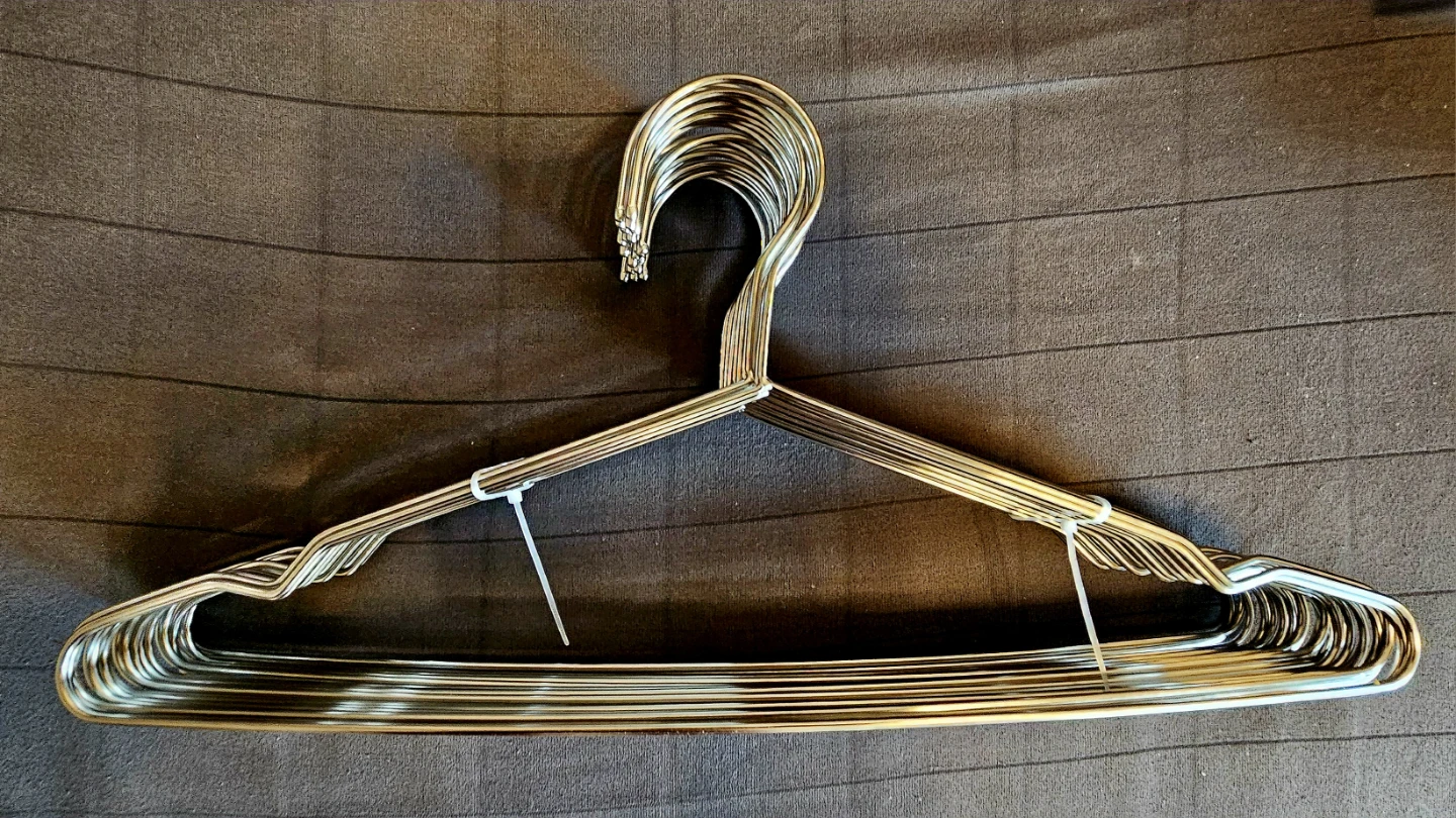 Set of 50 Metal Clothes Hangers ✨️ - photo 2