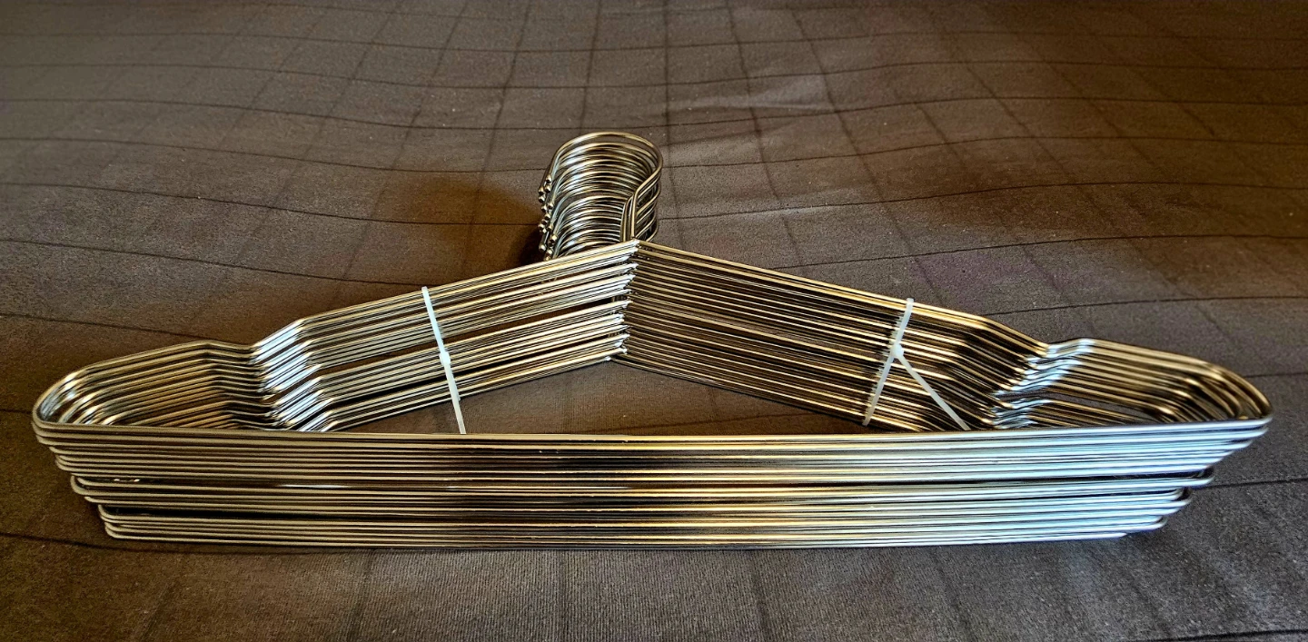 Set of 50 Metal Clothes Hangers ✨️ - photo 3