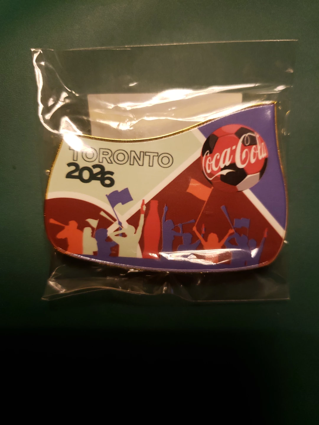 WORLD CUP 2026 TORONTO HOST CITY COCA-COLA BOTTLE 6-PIN SET